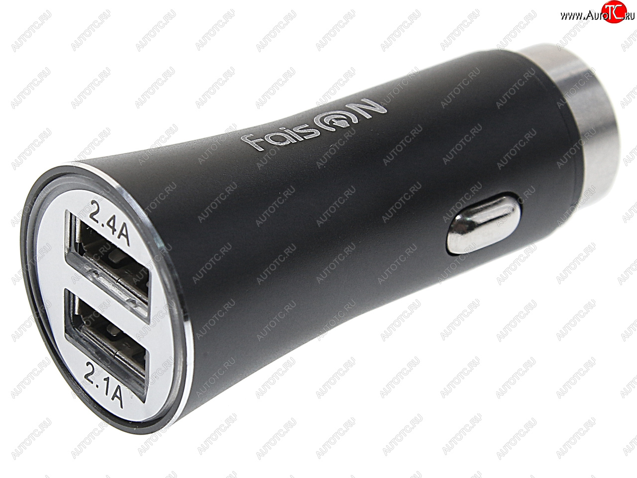 499 р. Устройство зарядное в прикуриватель 2USB 12V Quick Charge EARLDOM EARLDOM fs-z-588 black  с доставкой в г. Пермь