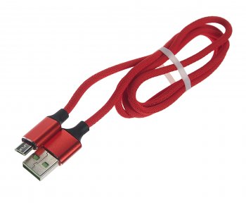 147 р. Кабель micro USB 1м FAISON FAISON fx21 red  с доставкой в г. Пермь. Увеличить фотографию 1