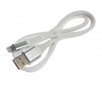 169 р. Кабель iPhone (5-) 1м FAISON FAISON fx24 time white  с доставкой в г. Пермь. Увеличить фотографию 1