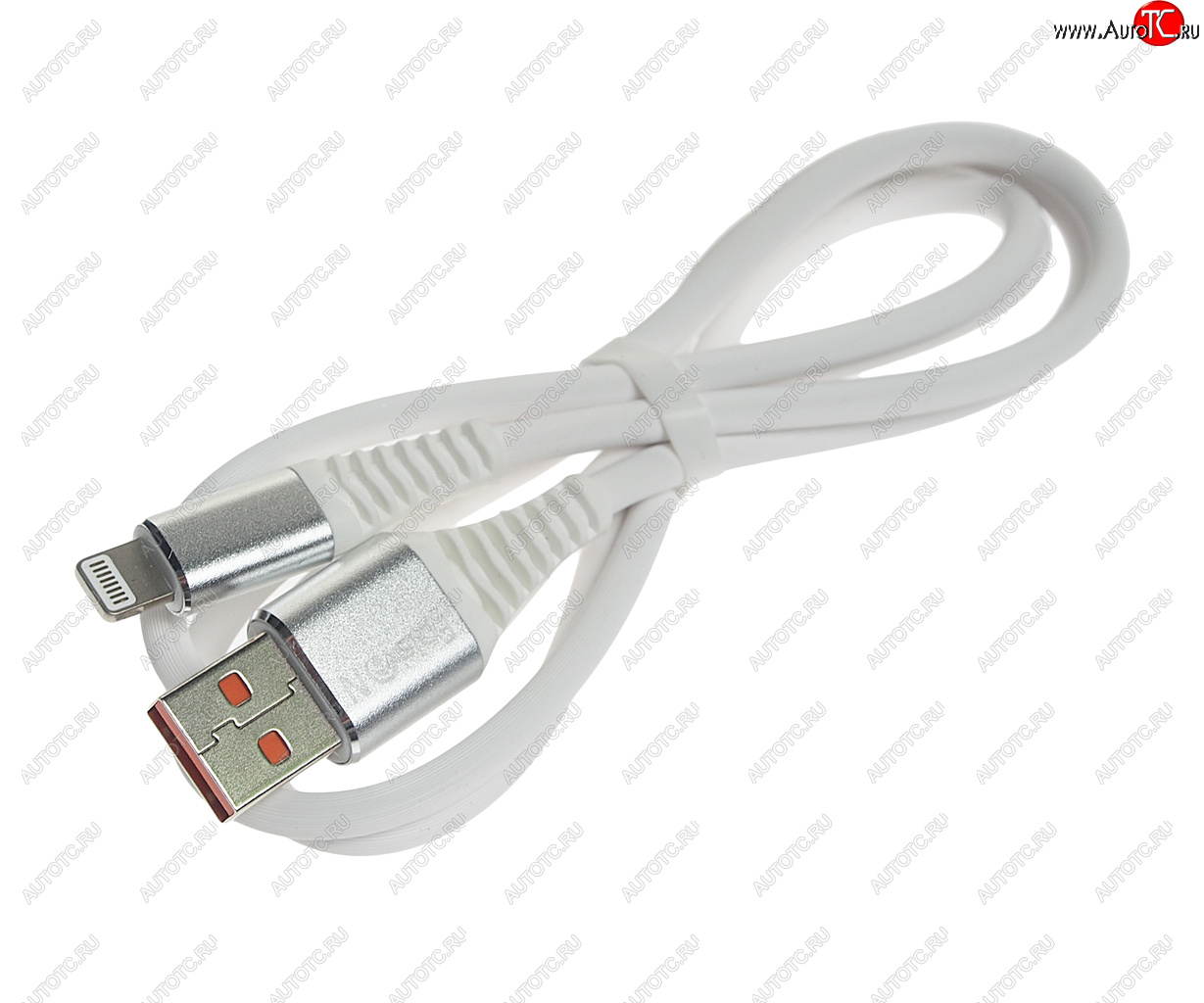 169 р. Кабель iPhone (5-) 1м FAISON FAISON fx24 time white  с доставкой в г. Пермь