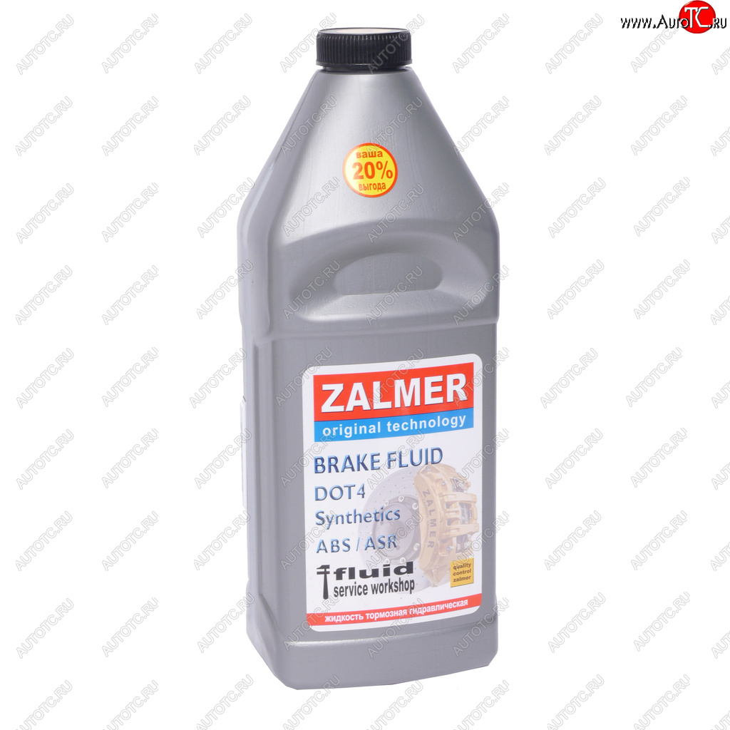 569 р. Жидкость тормозная DOT-4 0.910кг ZALMER ZALMER fz400910  с доставкой в г. Пермь