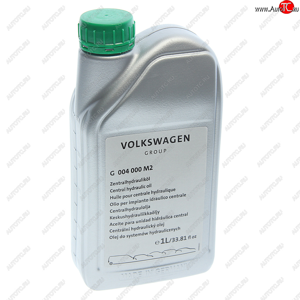 2 799 р. Жидкость гидроусилителя руля (зеленая) 1л VW OE VAG g004000m2  с доставкой в г. Пермь