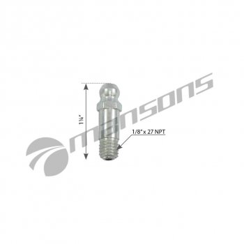 81 р. Масленка прямая 180 градусов 18x27 NPT MANSONS MANSONS g815  с доставкой в г. Пермь. Увеличить фотографию 1