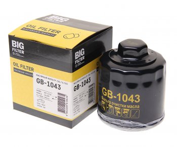 369 р. Фильтр масляный VW SKODA BIG FILTER BIG FILTER gb-1043  с доставкой в г. Пермь. Увеличить фотографию 2