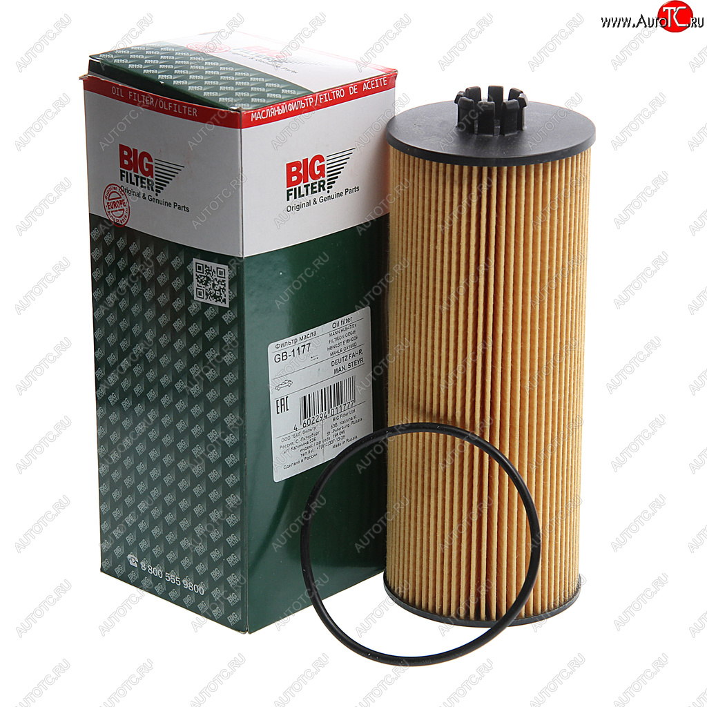 529 р. Фильтр масляный MAN TGA BIG FILTER BIG FILTER gb-1177  с доставкой в г. Пермь