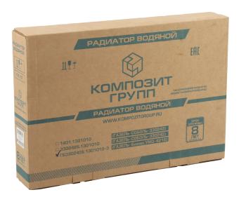 19 299 р. Радиатор ГАЗ-3302 Бизнес медный 3-х рядный КОМПОЗИТ КОМПОЗИТ гб330242б.1301010-3  с доставкой в г. Пермь. Увеличить фотографию 7