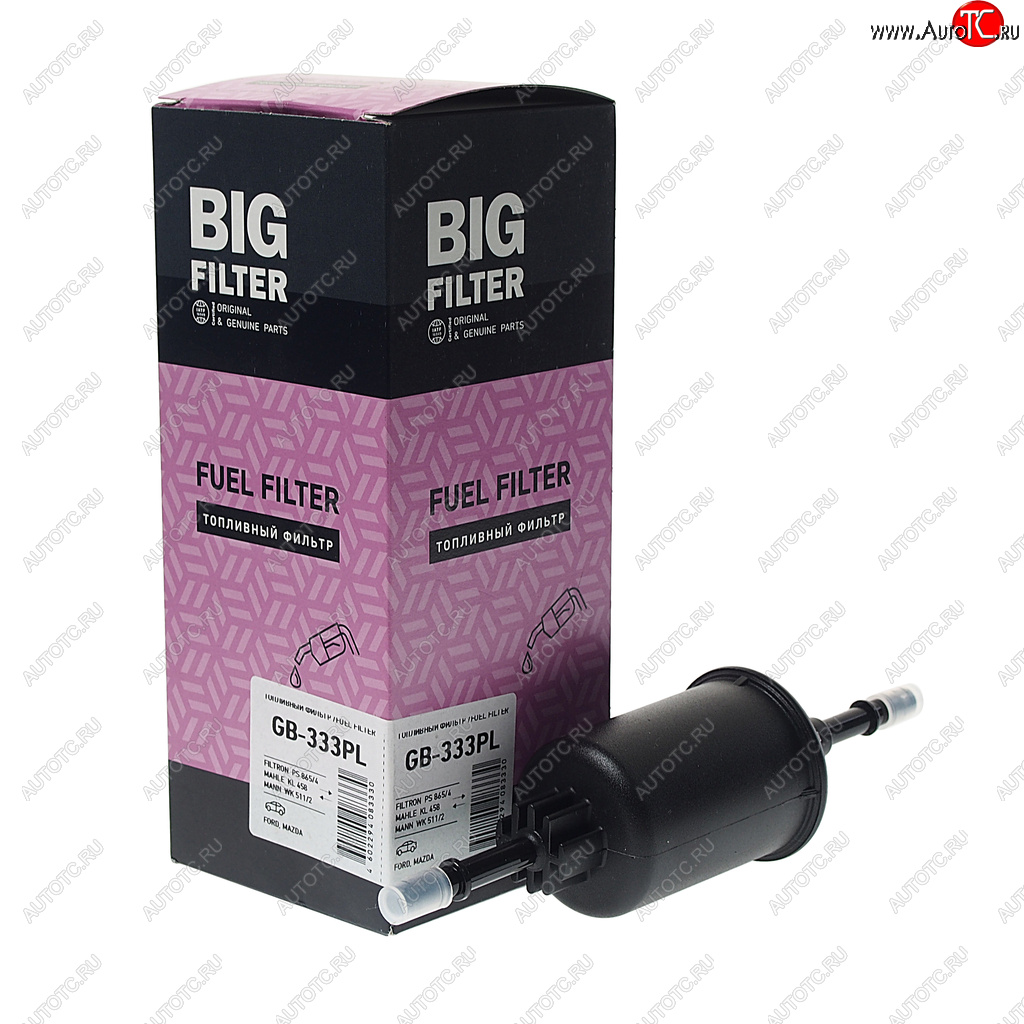 469 р. Фильтр топливный BIG FILTER BIG FILTER gb-333pl BIG FILTER gb-333pl  с доставкой в г. Пермь