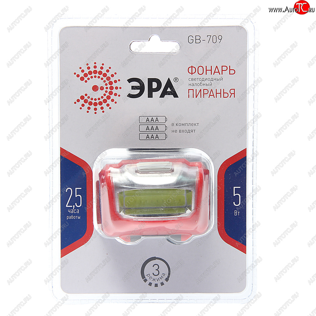 280 р. Фонарь налобный ЭРА ЭРА gb-709  с доставкой в г. Пермь