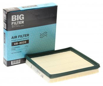 Фильтр воздушный салона BIG FILTER Skoda Octavia  A7 (2012-2017), Volkswagen Golf  7 (2012-2017)