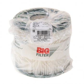 859 р. Элемент фильтрующий УАЗ-469,3151 воздушный низкий BIG FILTER BIG FILTER gb-9207  с доставкой в г. Пермь. Увеличить фотографию 1