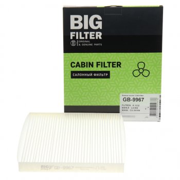 Фильтр воздушный салона BIG FILTER Hyundai IX35 ( LM,  NU) - Tucson ( JM,  LM,  NX4)
