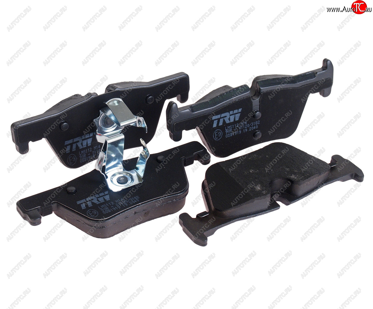 4 199 р. Колодки тормозные задние (4шт.) TRW BMW 1 серия F21 хэтчбэк 3 дв. 2-ой рестайлинг (2017-2020)  с доставкой в г. Пермь