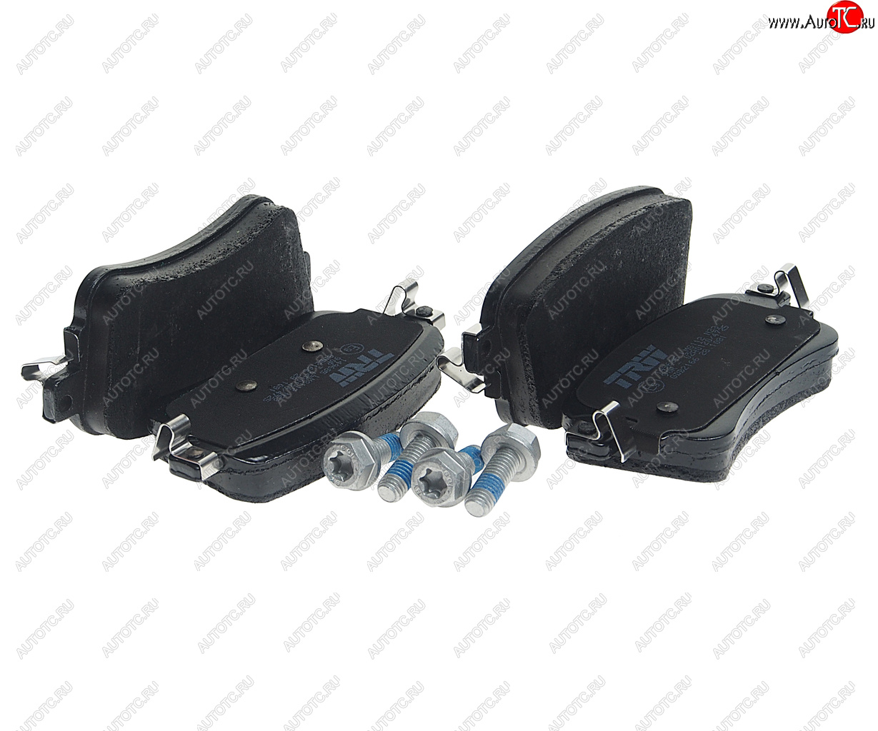 3 899 р. Колодки тормозные задние (4шт.) TRW Peugeot Expert K0 цельнометаллический фургон дорестайлинг (2016-2024)  с доставкой в г. Пермь