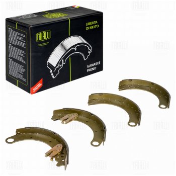 3 669 р. Колодки тормозные УАЗ-3163 Патриот (14-) НО задние клееные (4шт.) TRIALLI TRIALLI gf240  с доставкой в г. Пермь. Увеличить фотографию 1