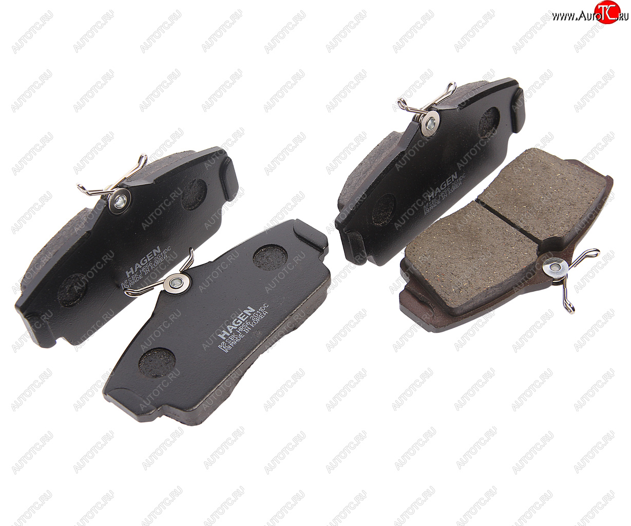 2 699 р. Колодки тормозные передние с АБС (4шт.) SANGSIN Nissan Almera N16 седан дорестайлинг (2000-2003)  с доставкой в г. Пермь
