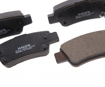 2 399 р. Колодки тормозные задние (4шт.) SANGSIN Honda CR-V RE1,RE2,RE3,RE4,RE5,RE7 дорестайлинг (2007-2010)  с доставкой в г. Пермь. Увеличить фотографию 2