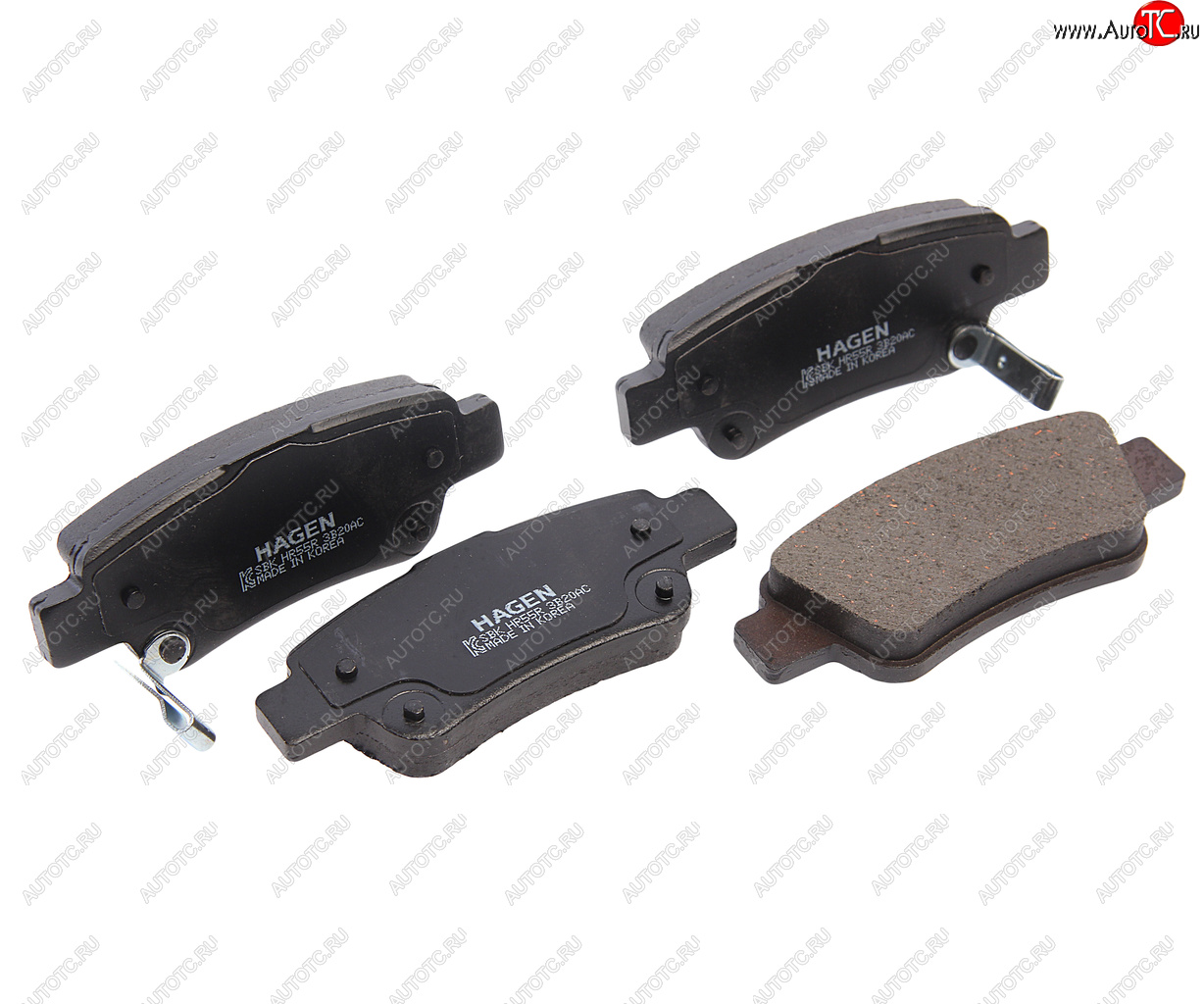 2 399 р. Колодки тормозные задние (4шт.) SANGSIN Honda CR-V RE1,RE2,RE3,RE4,RE5,RE7 дорестайлинг (2007-2010)  с доставкой в г. Пермь