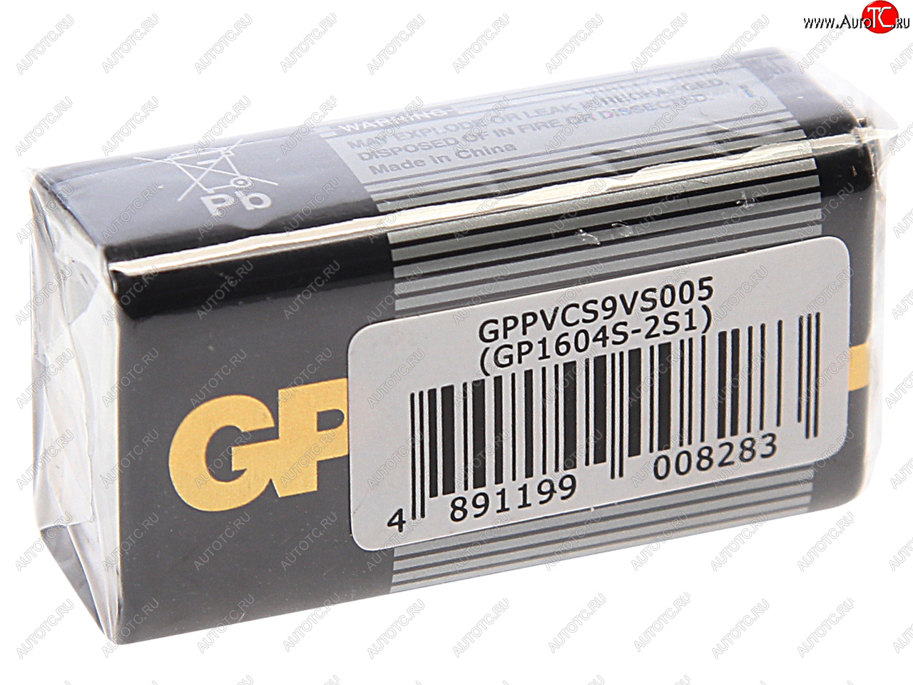 132 р. Батарейка KRONA 6F22 9V термопленка 1шт. Alkaline Supercell GP GP gp-1604s  с доставкой в г. Пермь