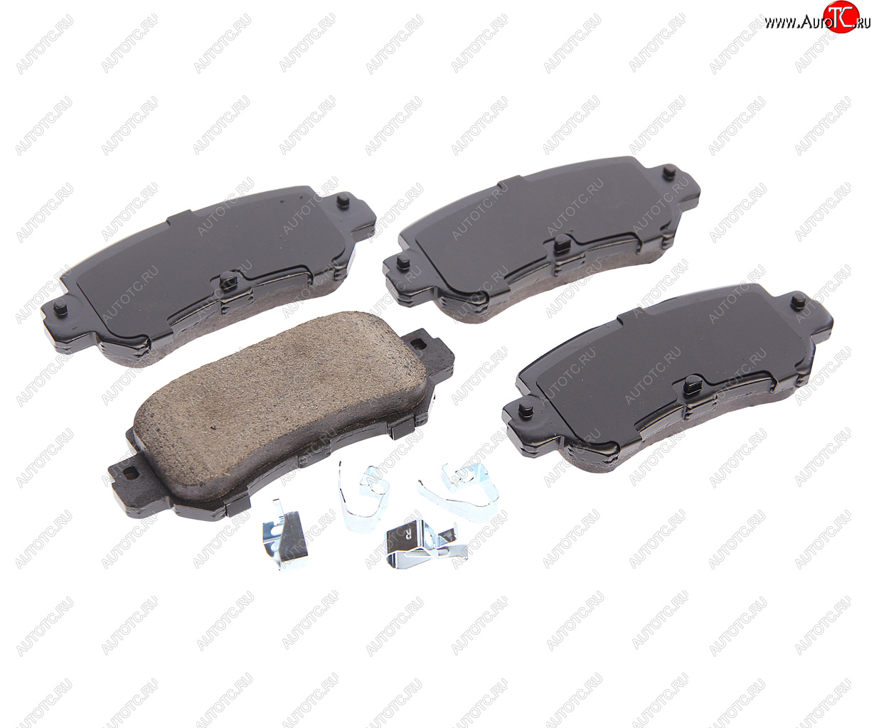 2 399 р. Колодки тормозные задние (4шт.) SANGSIN Mazda CX-5 KE дорестайлинг (2011-2014)  с доставкой в г. Пермь