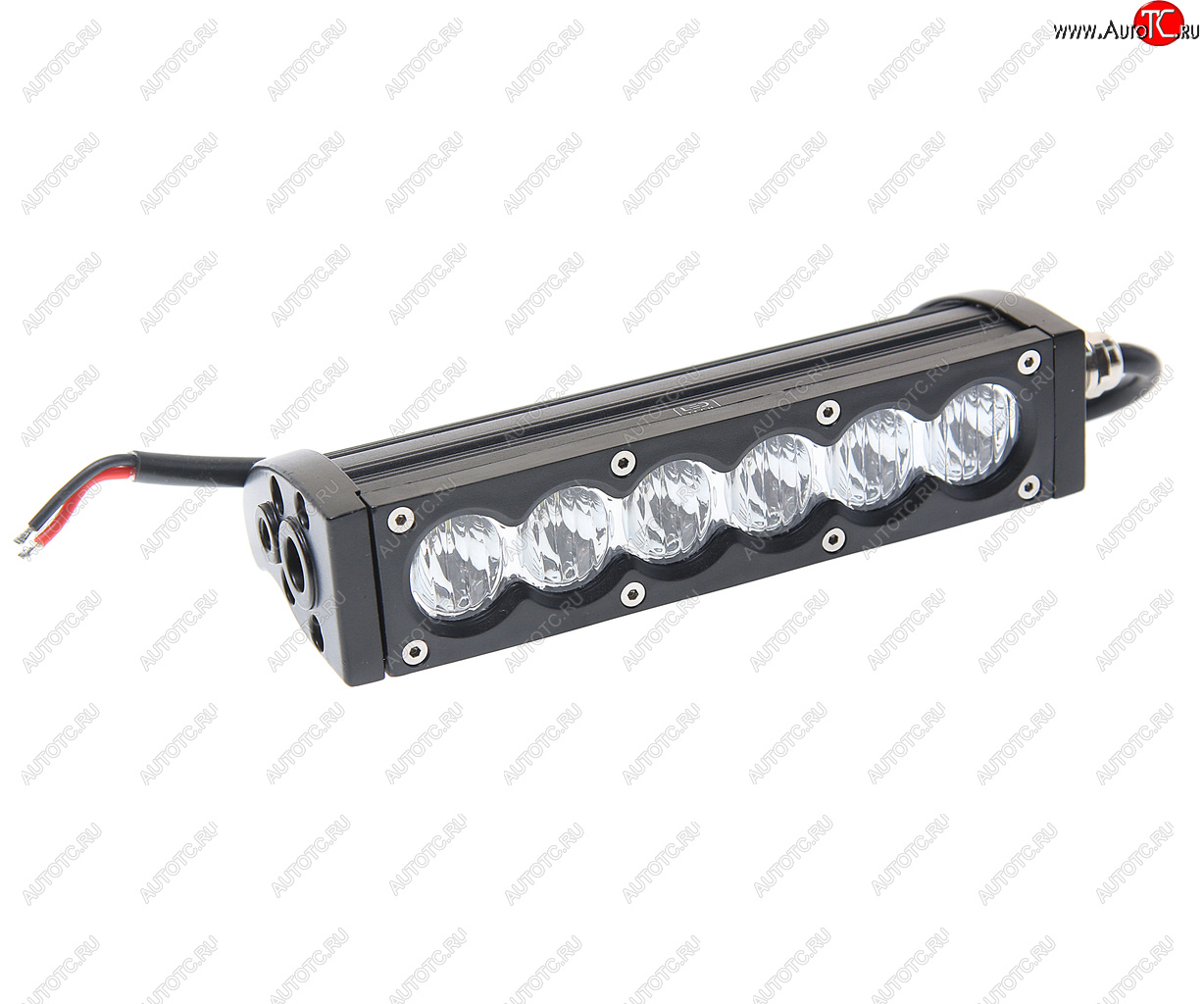 4 649 р. Балка светодиодная 1224V 30W (6 светодиодов) 180х46х74мм (ближний свет) однорядная LED LT LED TECHNOLOGY gr-23030f  с доставкой в г. Пермь