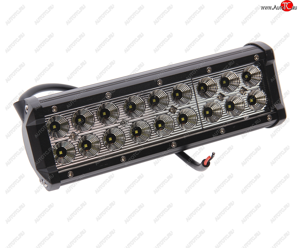 2 559 р. Балка светодиодная 1224V 54W (18 светодиодов) 235х85х65мм (ближний свет) двухрядная LED LT LED TECHNOLOGY gr9-54f  с доставкой в г. Пермь