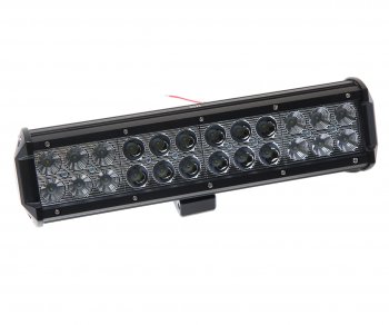3 199 р. Балка светодиодная 1224V 72W (24 светодиода) 300х85х65мм (комбинированный свет) двухрядная LED LT LED TECHNOLOGY gr9-72c  с доставкой в г. Пермь. Увеличить фотографию 1