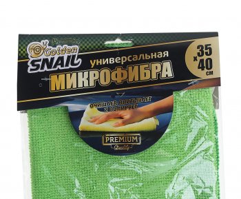 64 р. Салфетка микрофибра универсальная 35х40см GOLDEN SNAIL GOLDEN SNAIL gs0323  с доставкой в г. Пермь. Увеличить фотографию 2