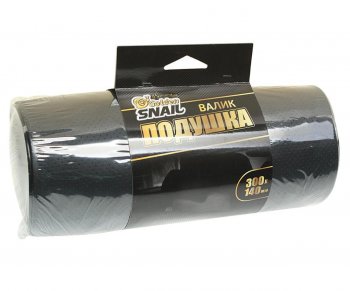 399 р. Подушка-валик автомобильная черная 30х14см GOLDEN SNAIL GOLDEN SNAIL gs 0411  с доставкой в г. Пермь. Увеличить фотографию 1
