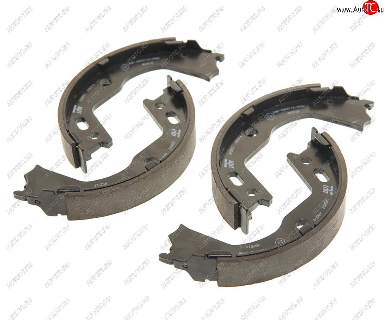 3 299 р. Колодки тормозные HYUNDAI Santa Fe (12-) KIA Sorento (12-) задние барабанные (4шт.) TRW TRW gs8803  с доставкой в г. Пермь