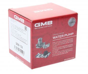 2 599 р. Насос водяной VW Golf 5,Jetta,Passat B6 AUDI A4,A6 (2.0 TFSI) GMB GMB gwvw-17a  с доставкой в г. Пермь. Увеличить фотографию 3