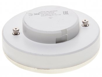 80 р. Лампа светодиодная GX53 12W(110W) 220V теплый ЭРА ЭРА gx-12w-840-gx53r  с доставкой в г. Пермь. Увеличить фотографию 2