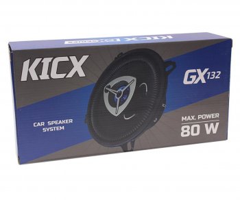 2 179 р. Колонки коаксиальные 5 (13см) 40Вт KICX KICX gx-132  с доставкой в г. Пермь. Увеличить фотографию 4