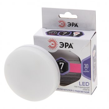 90 р. Лампа светодиодная GX53 7W(60W) 220V холодный ЭРА ЭРА gx-7w-860-gx53  с доставкой в г. Пермь. Увеличить фотографию 1