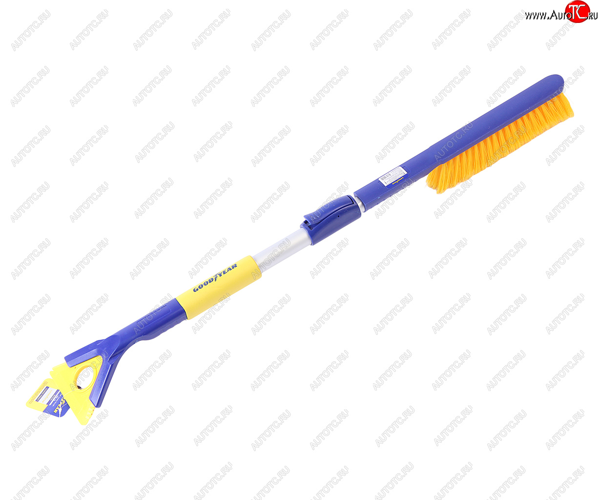 949 р. Щетка со скребком телескопическая 78-100см сине-желтая GOODYEAR GOODYEAR gy000210  с доставкой в г. Пермь