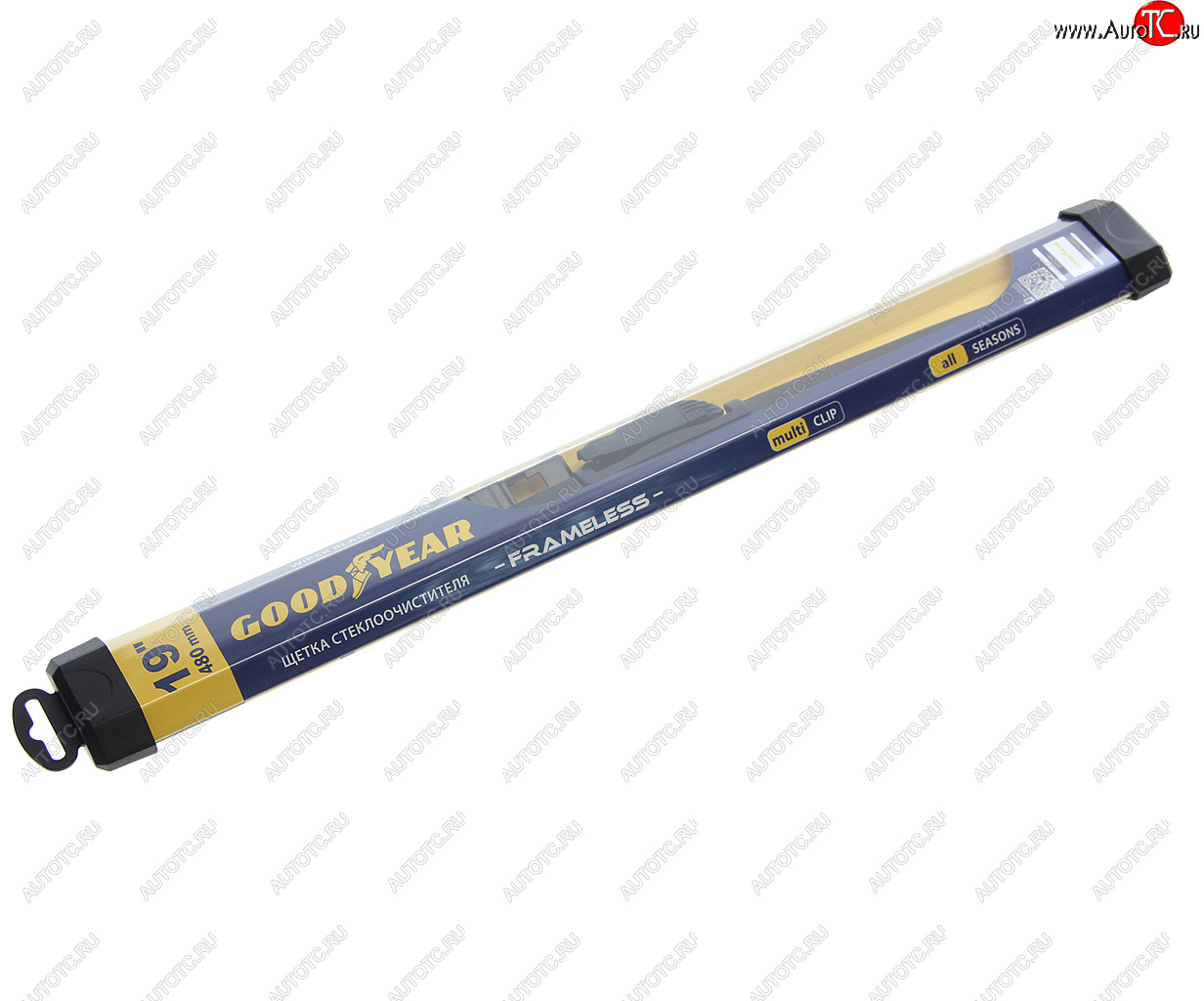 869 р. Щетка стеклоочистителя 480мм беcкаркасная Multiclip Frameless GOODYEAR GOODYEAR gy000419  с доставкой в г. Пермь