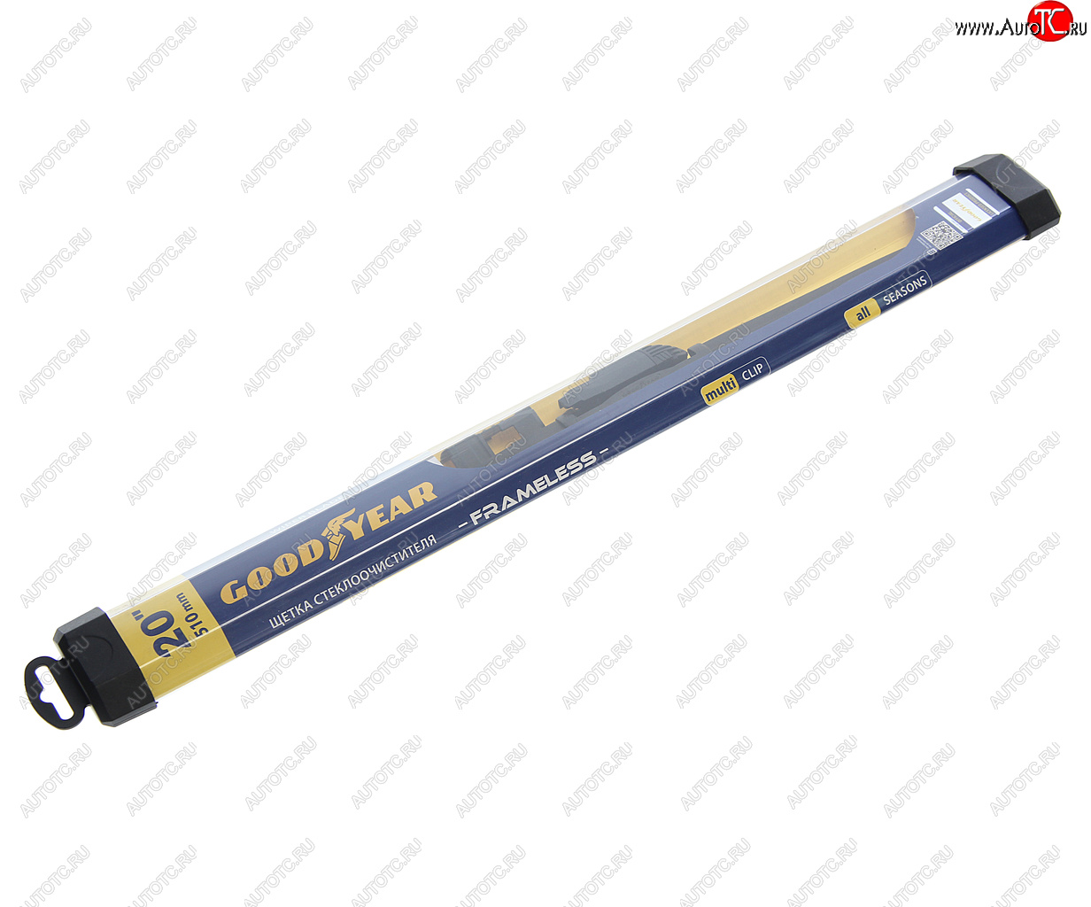 869 р. Щетка стеклоочистителя 510мм бескаркасная Multiclip Frameless GOODYEAR GOODYEAR gy000420  с доставкой в г. Пермь