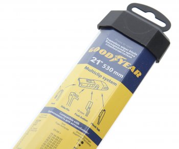 869 р. Щетка стеклоочистителя 530мм бескаркасная Multiclip Frameless GOODYEAR GOODYEAR gy000421  с доставкой в г. Пермь. Увеличить фотографию 2