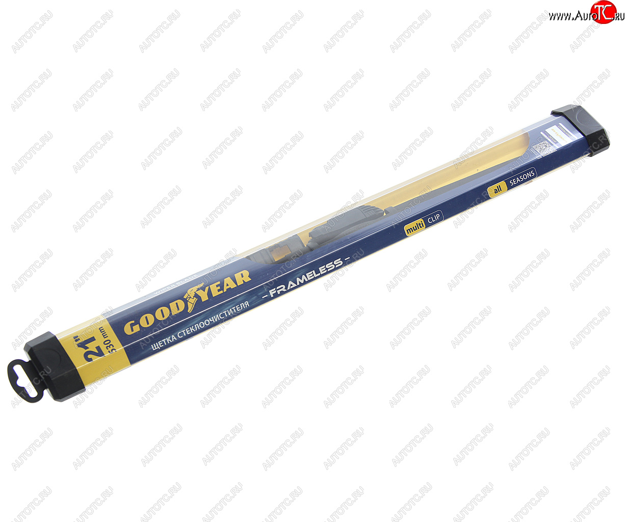 869 р. Щетка стеклоочистителя 530мм бескаркасная Multiclip Frameless GOODYEAR GOODYEAR gy000421  с доставкой в г. Пермь