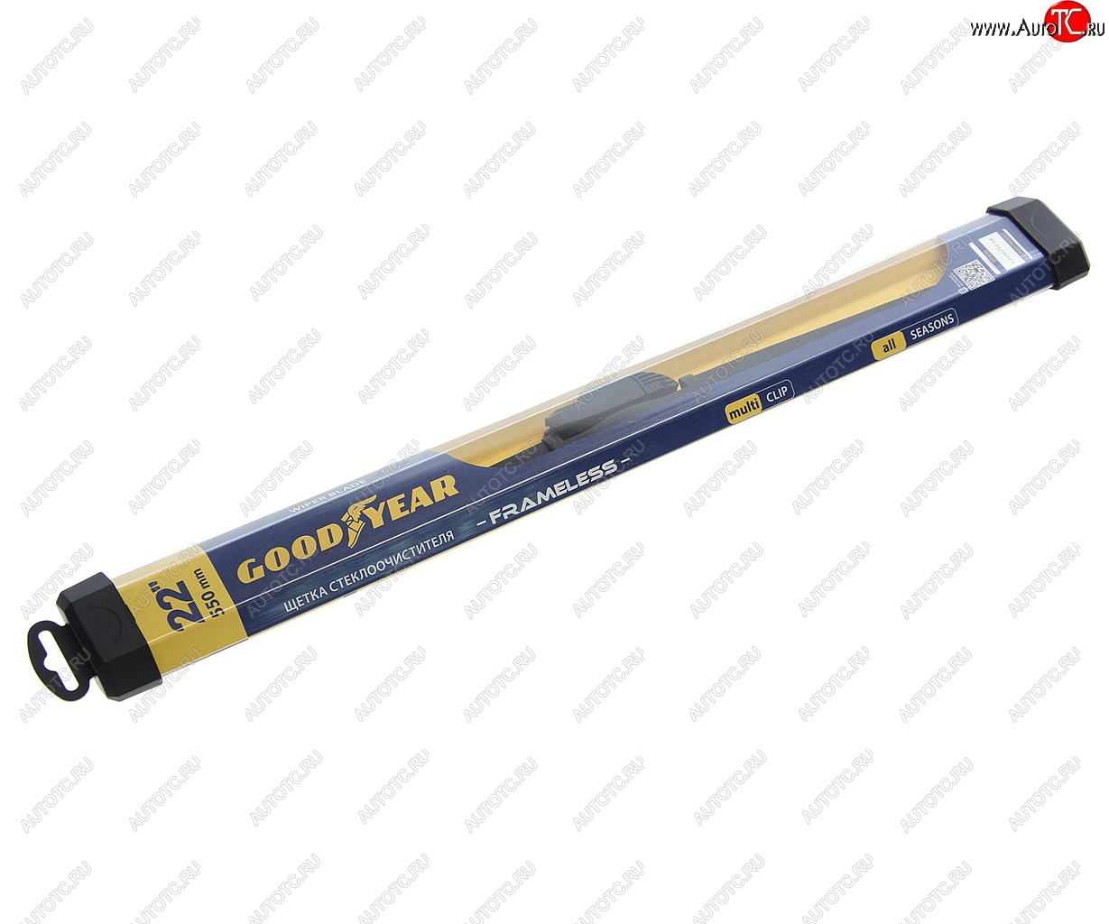 869 р. Щетка стеклоочистителя 550мм беcкаркасная Multiclip Frameless GOODYEAR GOODYEAR gy000422  с доставкой в г. Пермь