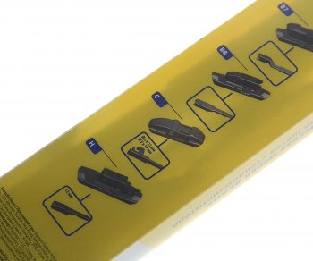 1 059 р. Щетка стеклоочистителя 360мм бескаркасная (8 адаптеров) Premium GOODYEAR GOODYEAR gy000434  с доставкой в г. Пермь. Увеличить фотографию 5