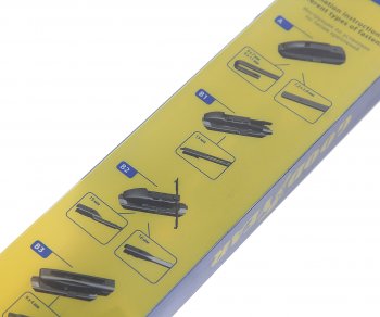 1 059 р. Щетка стеклоочистителя 480мм бескаркасная (8 адаптеров) Premium GOODYEAR GOODYEAR gy000439  с доставкой в г. Пермь. Увеличить фотографию 3