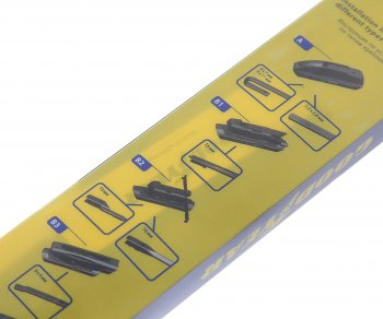 1 059 р. Щетка стеклоочистителя 510мм бескаркасная (8 адаптеров) Premium GOODYEAR GOODYEAR gy000440  с доставкой в г. Пермь. Увеличить фотографию 3