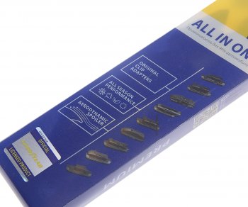 1 059 р. Щетка стеклоочистителя 550мм бескаркасная (8 адаптеров) Premium GOODYEAR GOODYEAR gy000442  с доставкой в г. Пермь. Увеличить фотографию 4