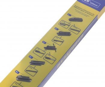 1 059 р. Щетка стеклоочистителя 650мм бескаркасная (8 адаптеров) Premium GOODYEAR GOODYEAR gy000446  с доставкой в г. Пермь. Увеличить фотографию 2