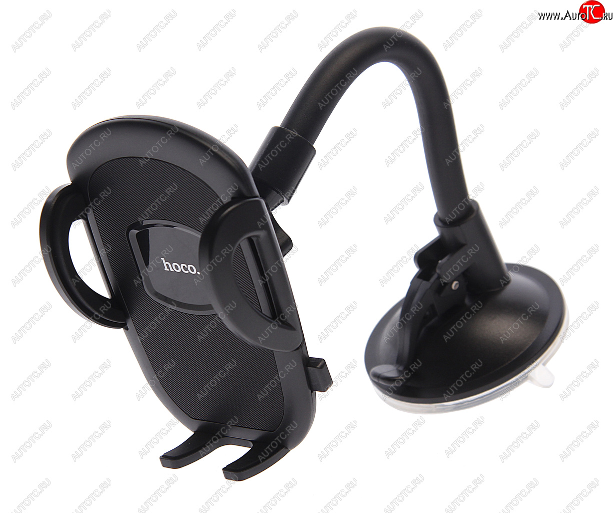599 р. Держатель телефона универсальный HOCO HOCO h10 black  с доставкой в г. Пермь