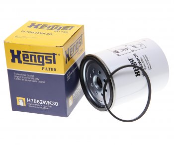 Фильтр топливный HYUNDAI HD65,78,County дв.D4DD VOLVO RENAULTсепаратор(h=128мм,стаканFB1813) HENGST HENGST h7062wk30