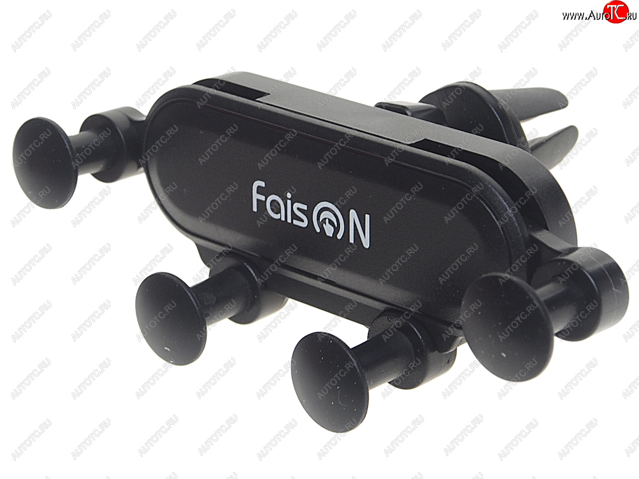329 р. Держатель телефона на дефлектор FAISON FAISON h-746 black  с доставкой в г. Пермь