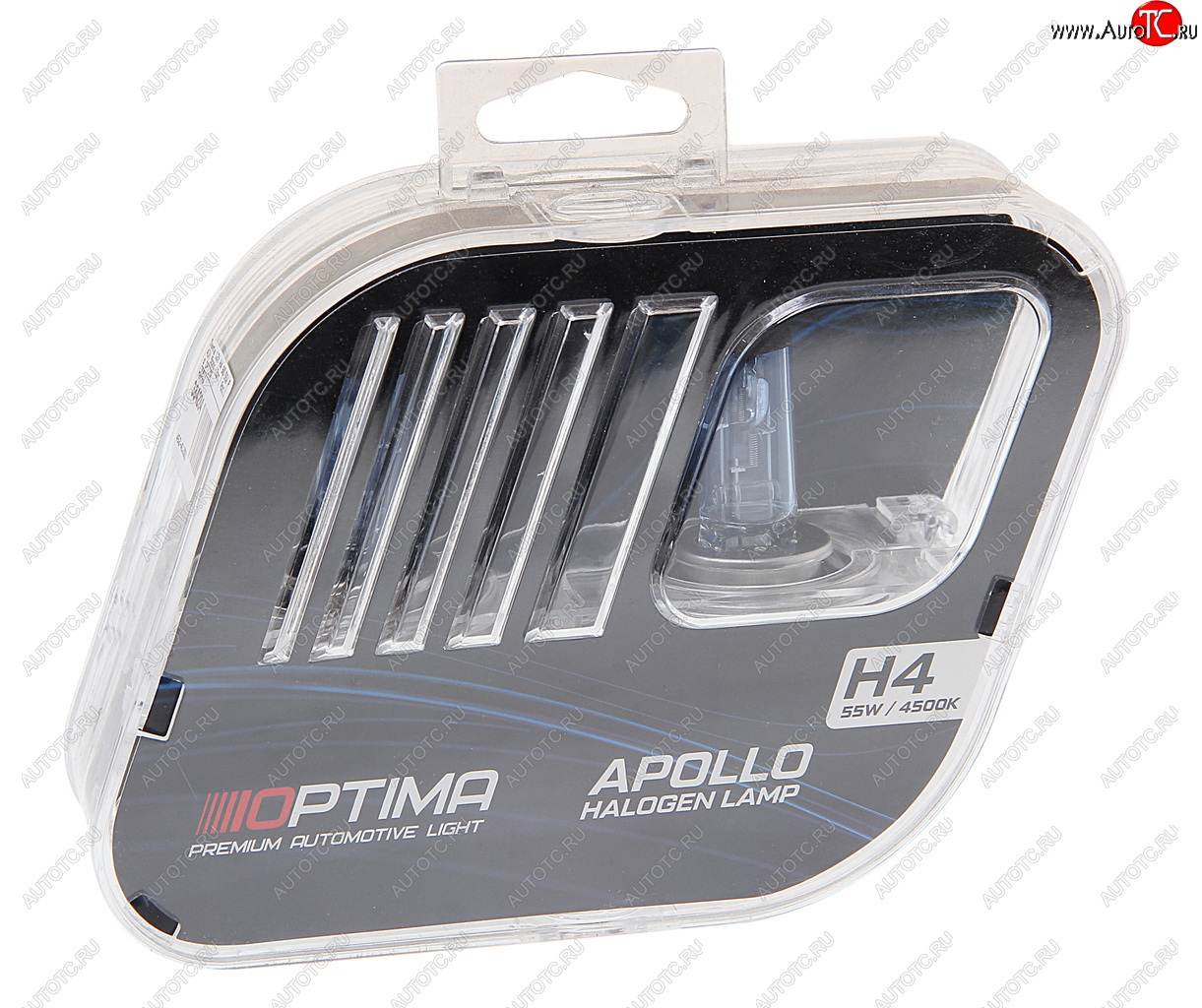 1 349 р. Лампа 12V H4 6055W P43t бокс (2шт.) Apollo OPTIMA OPTIMA haph4  с доставкой в г. Пермь