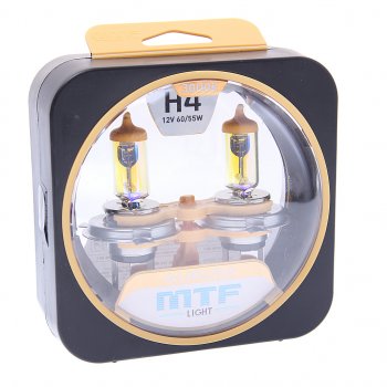 1 749 р. Лампа 12V H4 6055W P43t бокс (2шт.) Aurum MTF MTF hau1204  с доставкой в г. Пермь. Увеличить фотографию 1