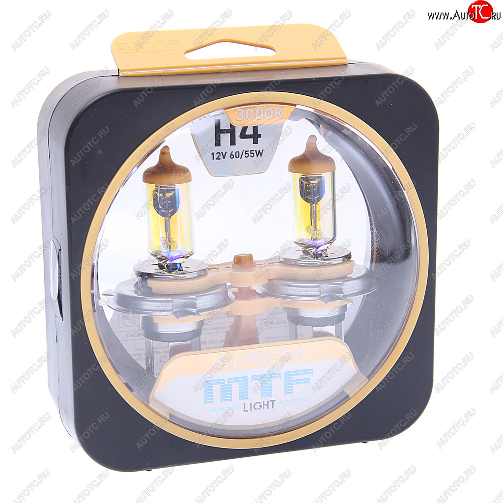 1 749 р. Лампа 12V H4 6055W P43t бокс (2шт.) Aurum MTF MTF hau1204  с доставкой в г. Пермь